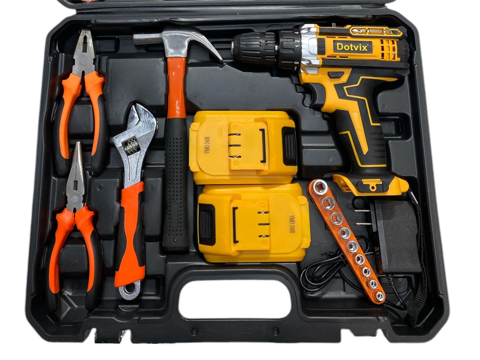 Miniatura 2 de SET TALADRO ELECT Y HERRAMIENTAS HE-006